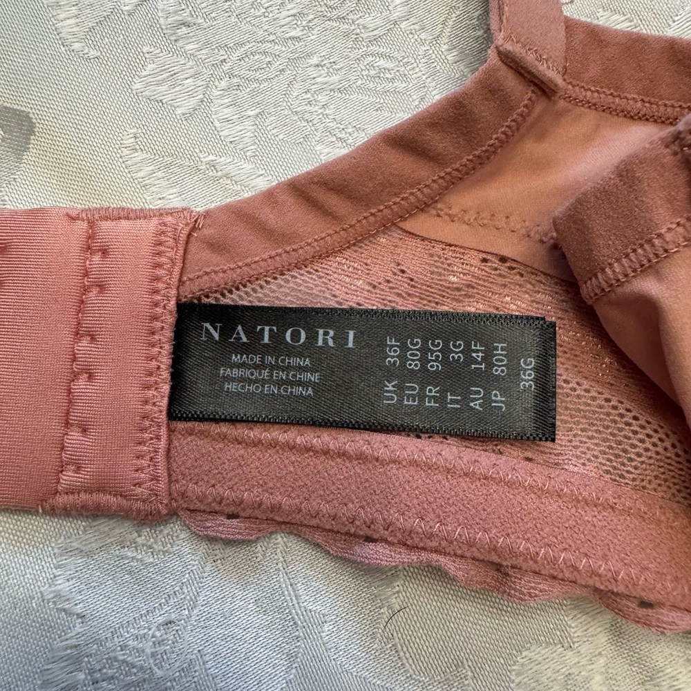 Natori Bra Size 36G Bliss Perfection Contour Underwire Frose 721154 New - Picture 5 of 8